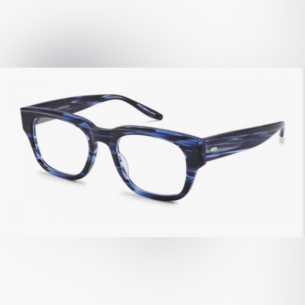 Barton Perreira Domino MMI Yarner - Eyeglasses Frames Matte Midnight